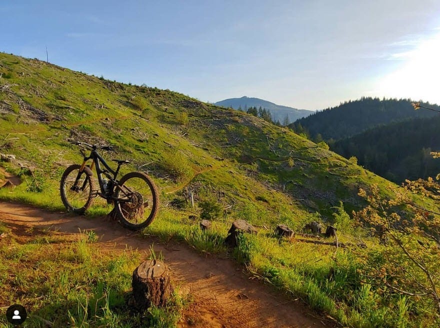 post canyon mountain biking